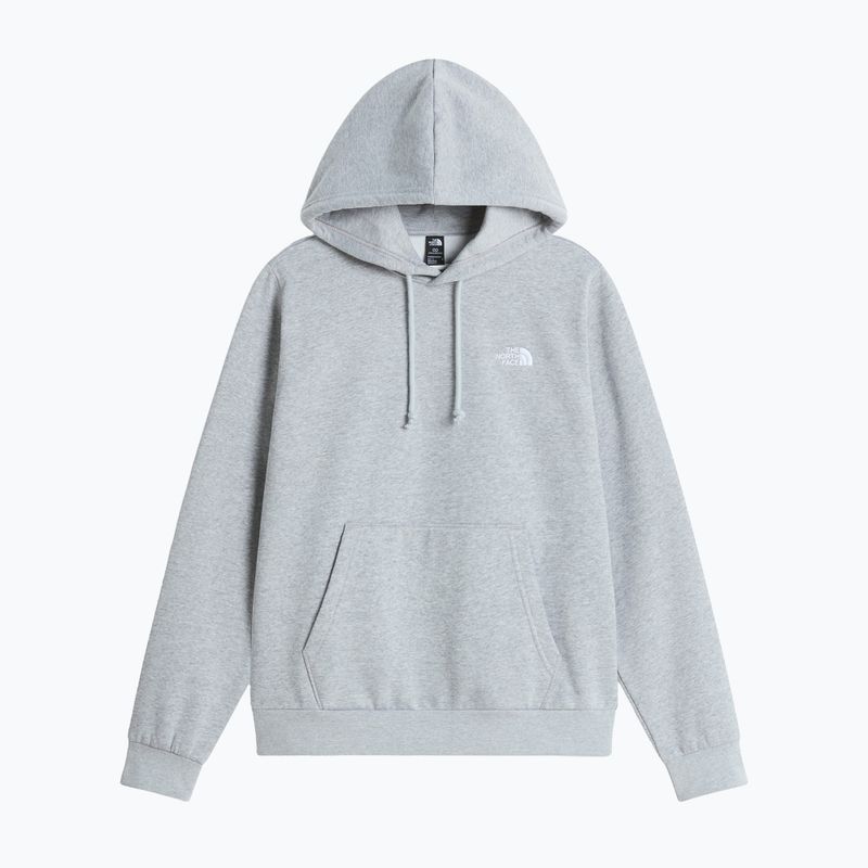 Women's sweatshirt The North Face Evolution Simple Dome Regular Hoodie tnf pale grey heather 4