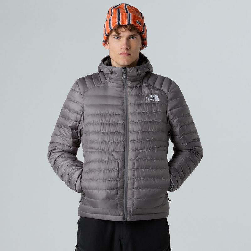 Men's down jacket The North Face Huila Synthetic Hoodie smoked pearl