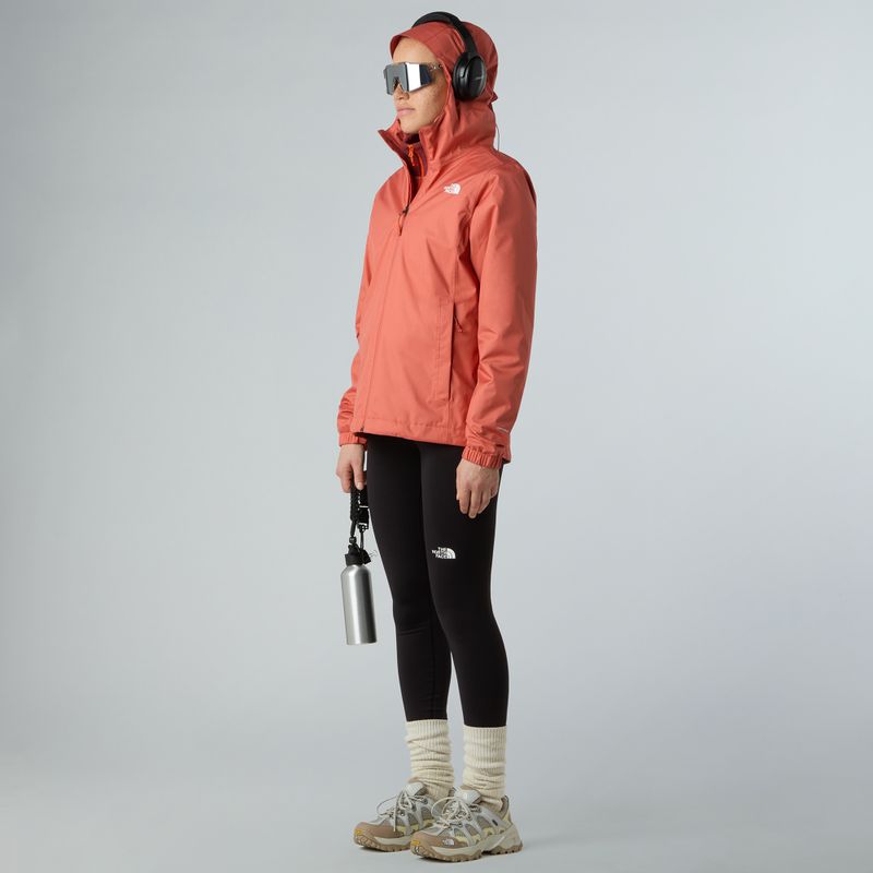 Women's rain jacket The North Face Quest mars dust 2