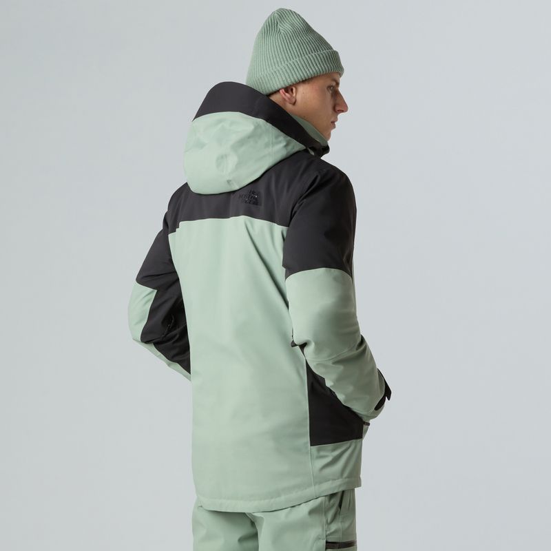 Men's ski jacket The North Face Chakal slate moss/black 3