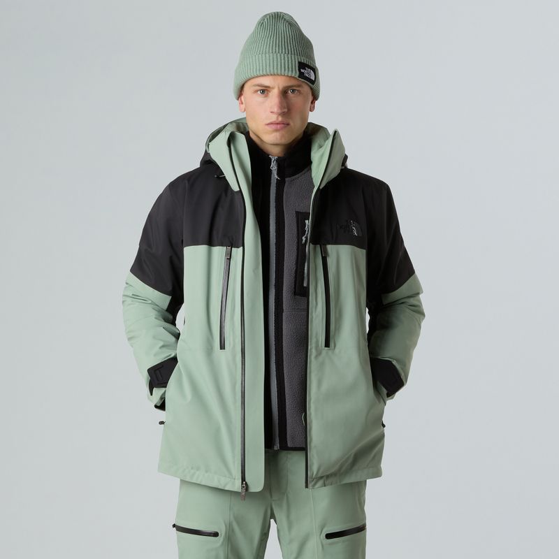 Men's ski jacket The North Face Chakal slate moss/black 4