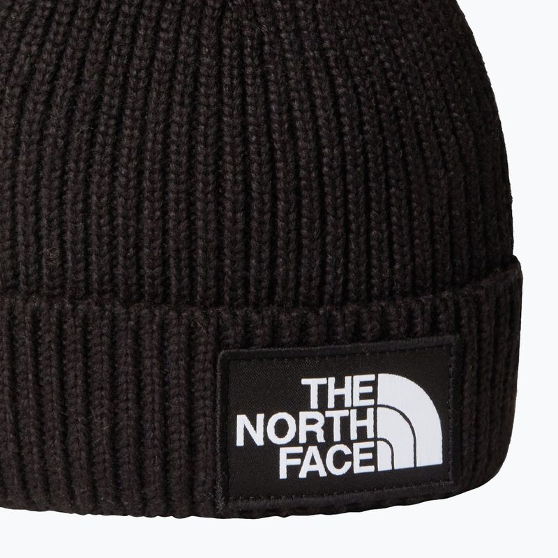 Children's winter hat The North Face Baby Logo Box Beanie tnf black 2