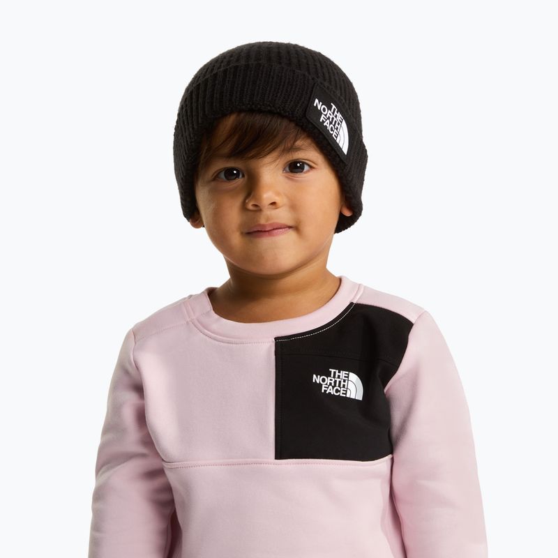 Children's winter hat The North Face Baby Logo Box Beanie tnf black 3