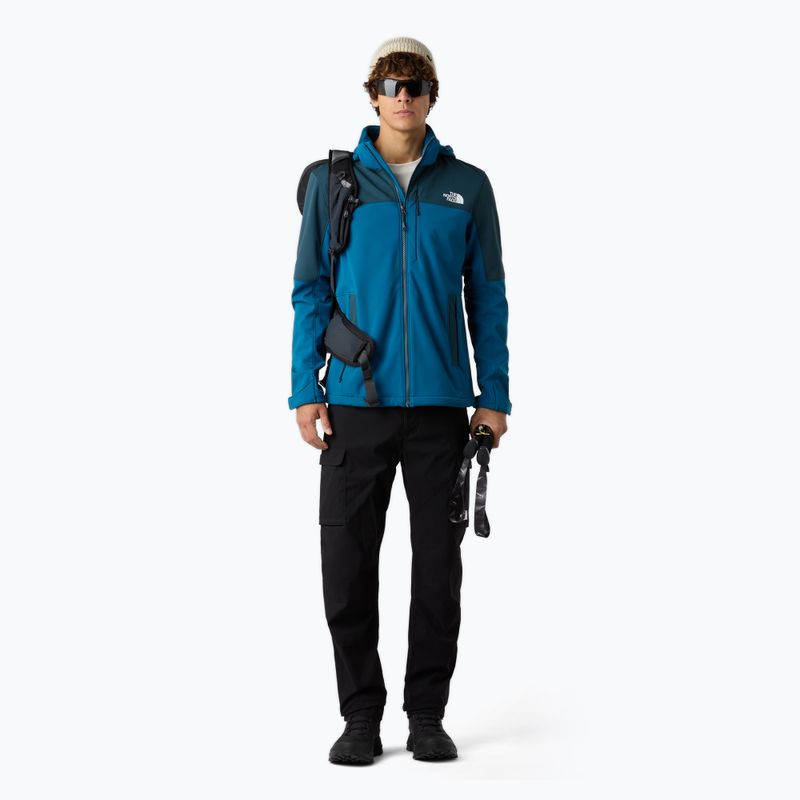 Men's softshell jacket The North Face Diablo Softshell Detachable Hood mineral ink/deep cypres 2
