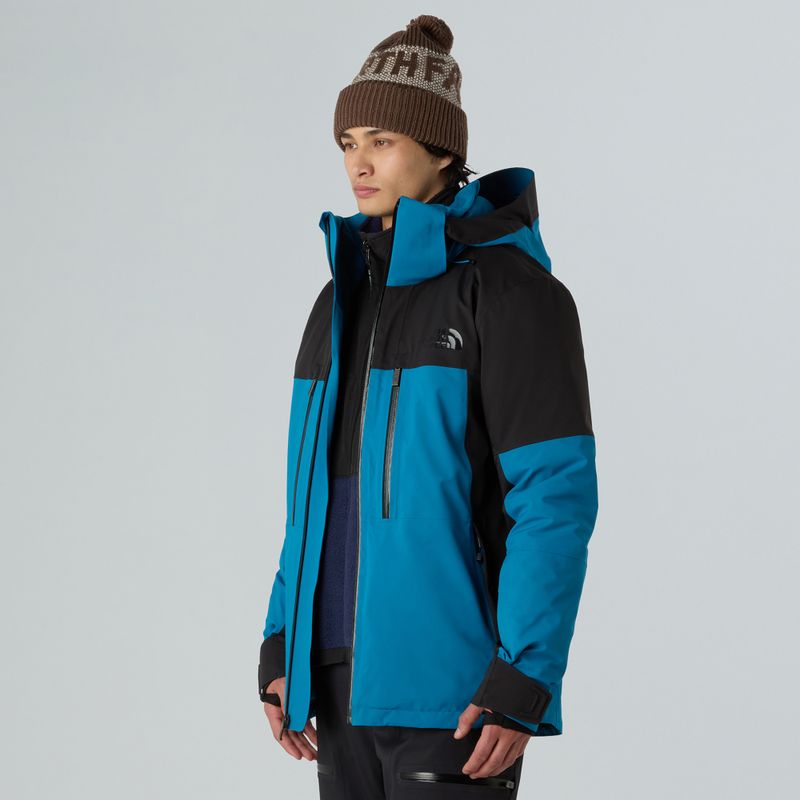Men's ski jacket The North Face Chakal dust blue/ black 4