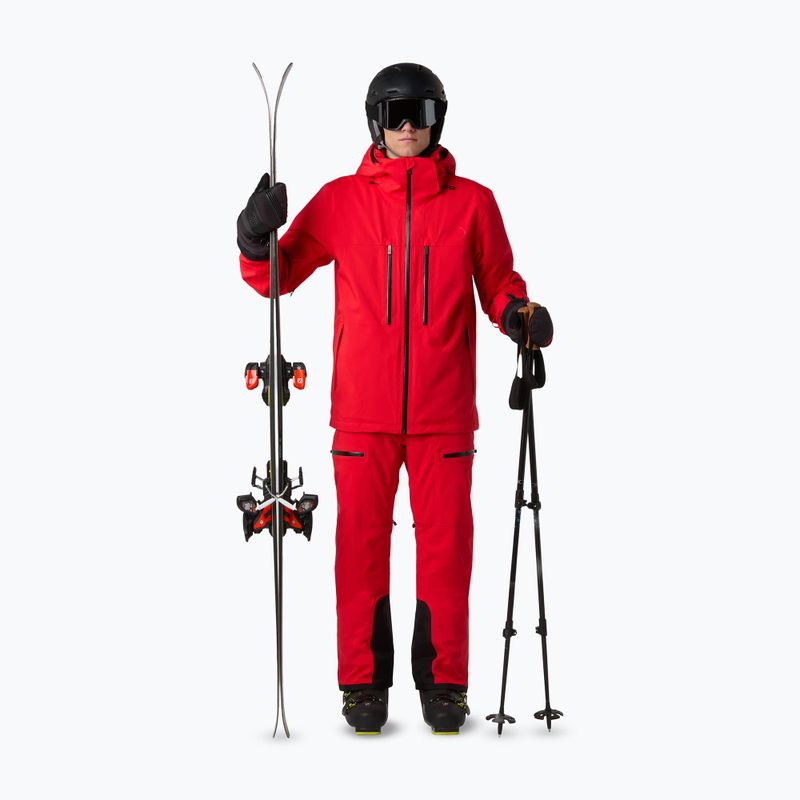 Men's ski trousers The North Face Chakal Regular elevation red 2