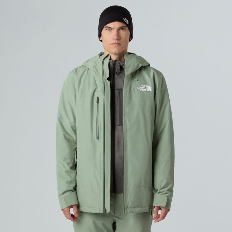 Men's ski jacket The North Face Descendit slate moss 4