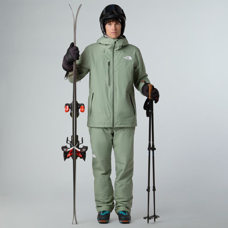 Men's ski trousers The North Face Descendit slate moss 2
