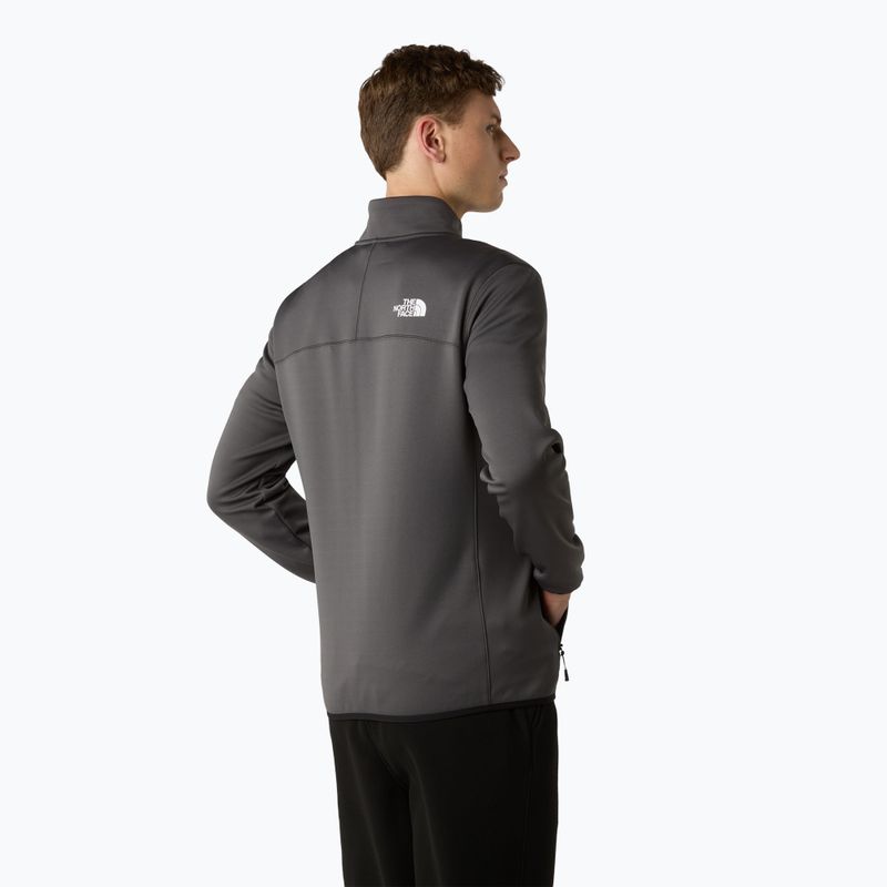 Men's sweatshirt The North Face Crest Fz anthracite grey/black 3
