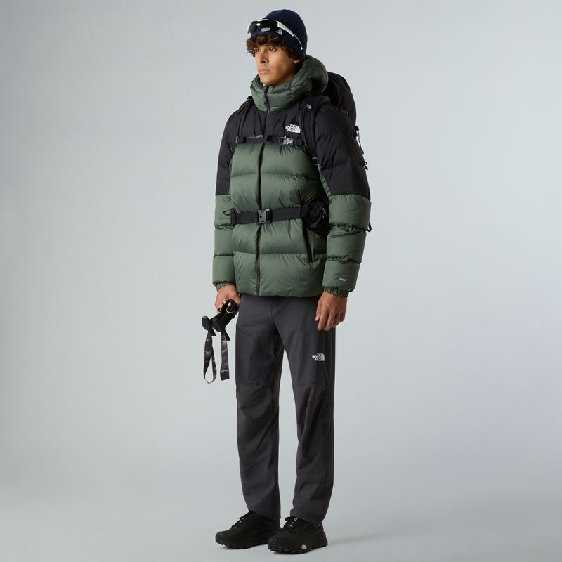 Men's The North Face Diablo Down 2.0 Hoodie shoulder mist/black heather down jacket 2