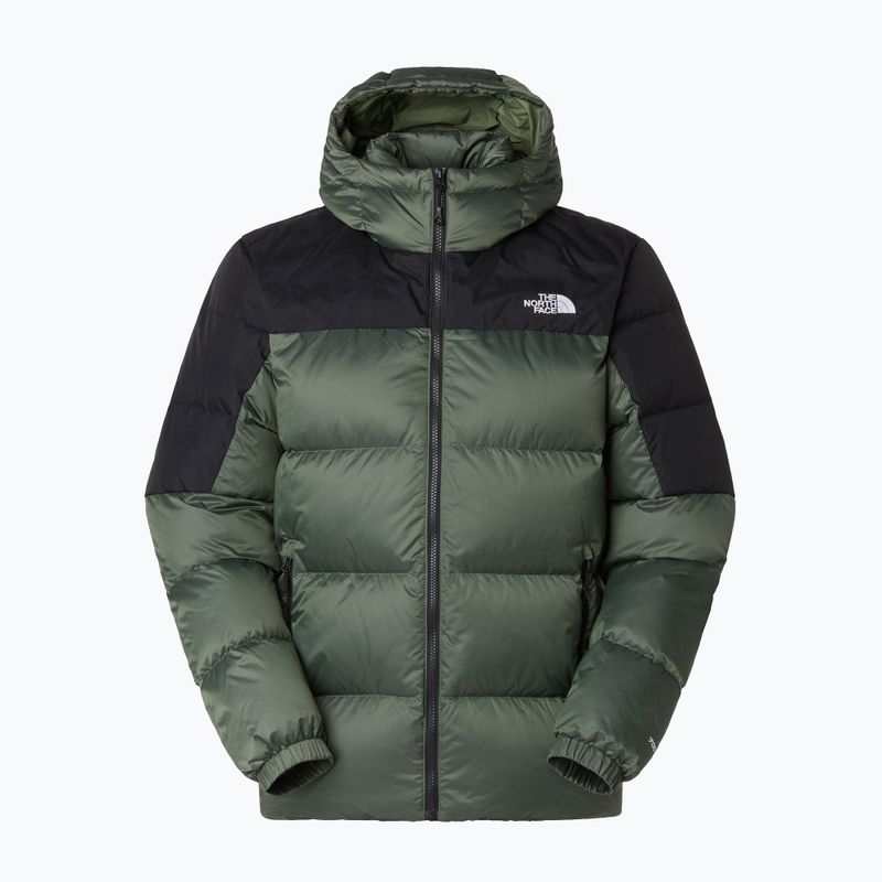 Men's The North Face Diablo Down 2.0 Hoodie shoulder mist/black heather down jacket 5