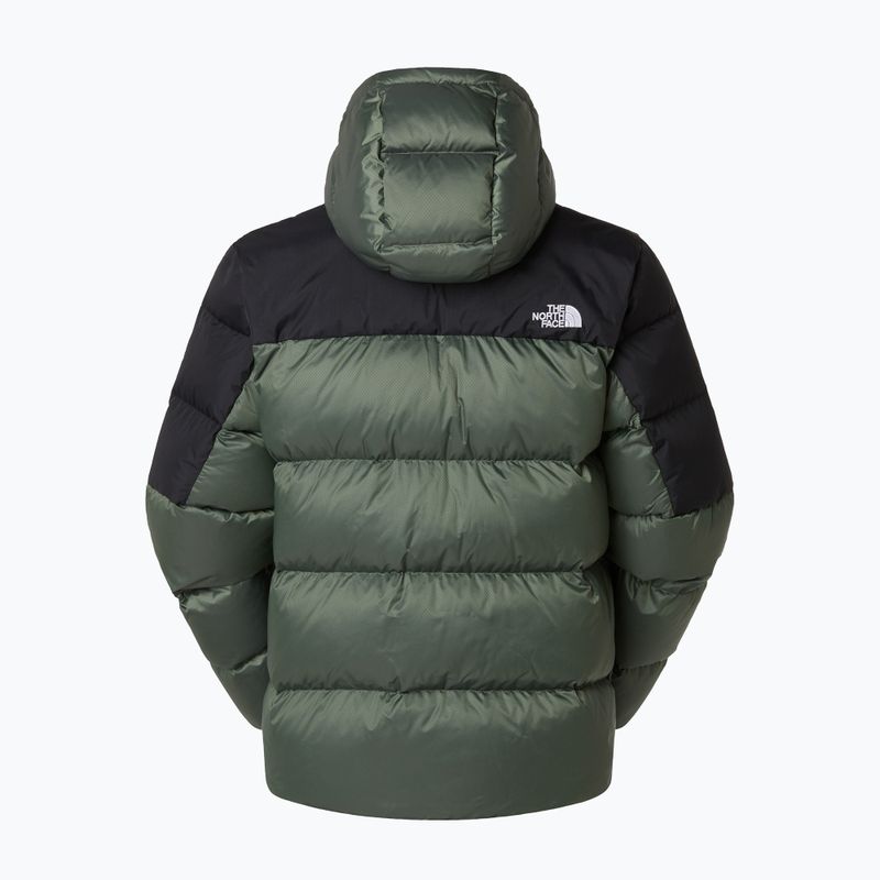 Men's The North Face Diablo Down 2.0 Hoodie shoulder mist/black heather down jacket 6