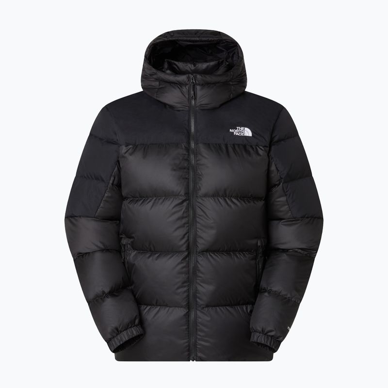 Men's down jacket The North Face Diablo Down 2.0 Hoodie black/black/recycled down 5
