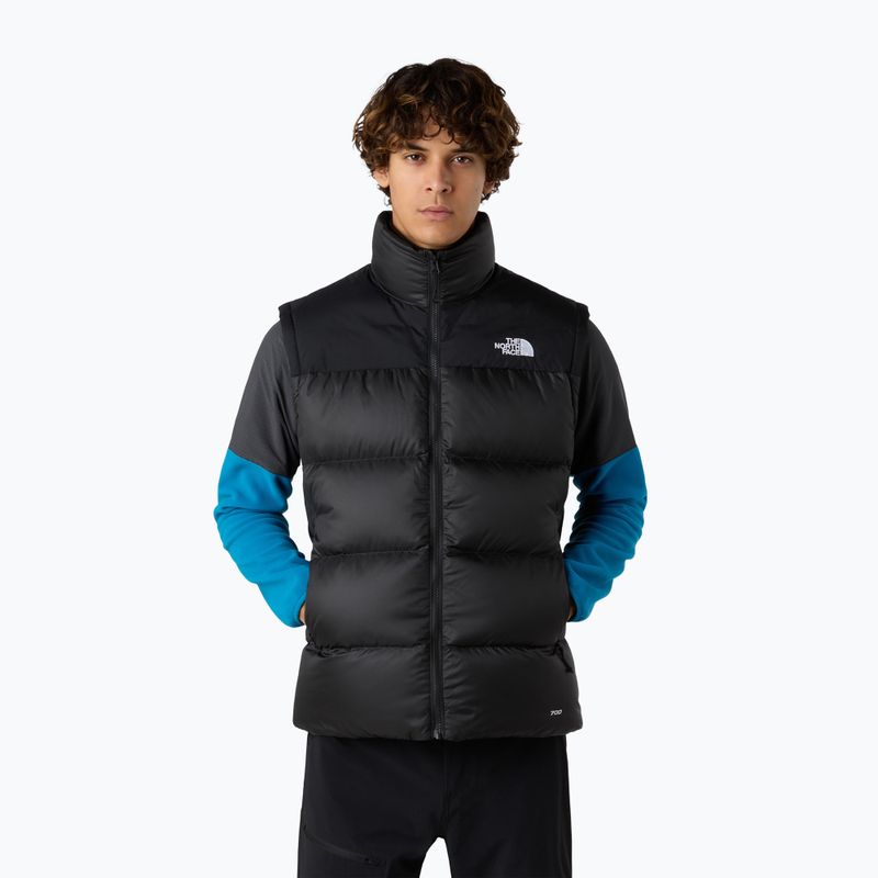 Men's gilet The North Face Diablo Down 2.0 black/black/recycled down