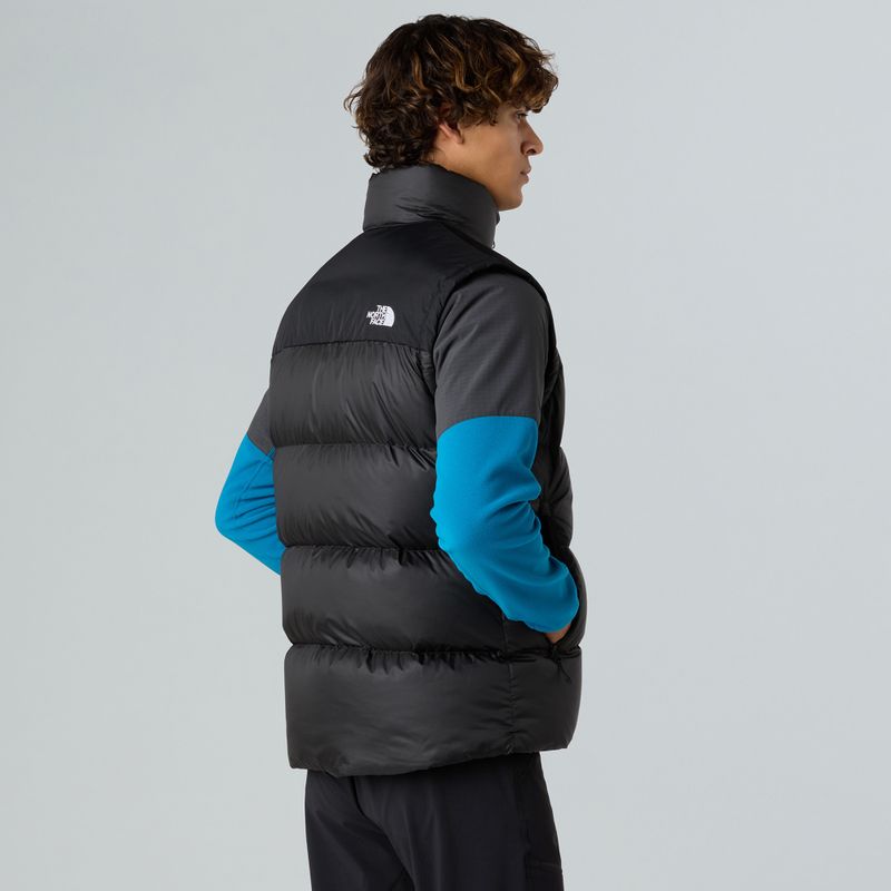 Men's gilet The North Face Diablo Down 2.0 black/black/recycled down 3