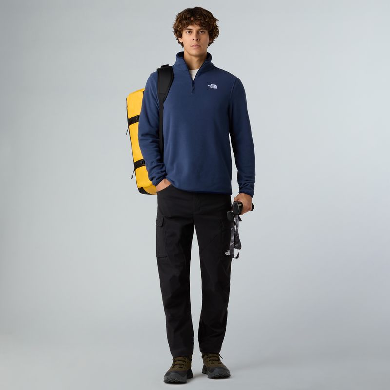Men's fleece sweatshirt The North Face Glacier Fleece 1/4 Zip summit navy 2
