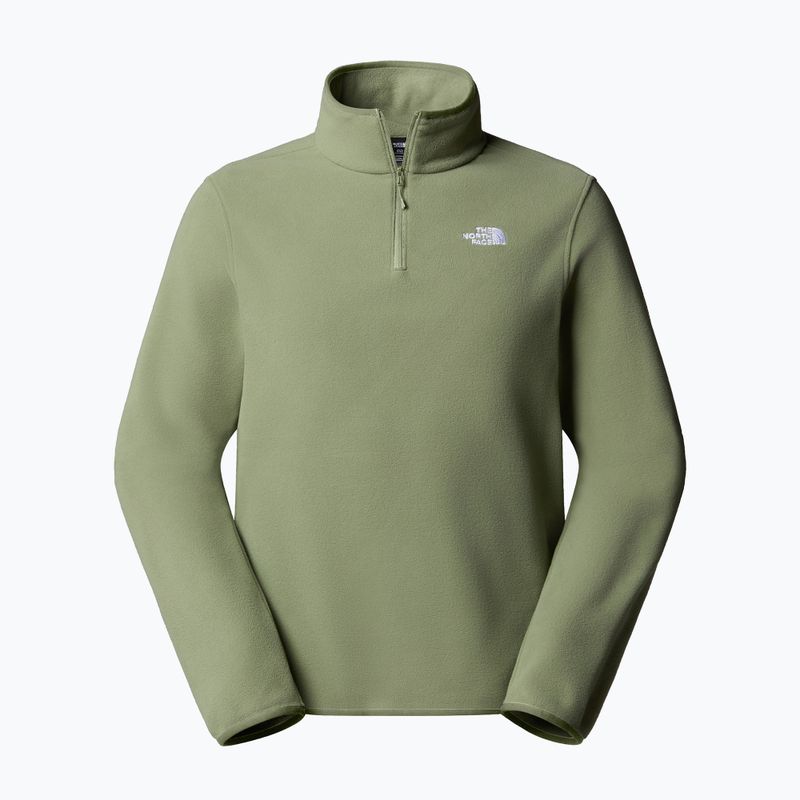 Men's fleece sweatshirt The North Face Glacier Fleece 1/4 Zip bark mist 4