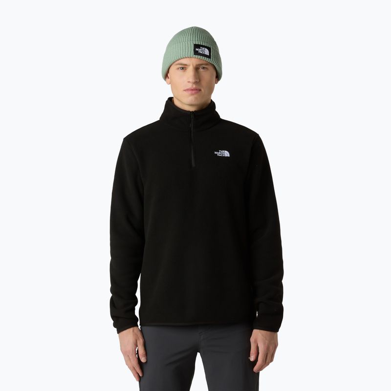 Men's fleece sweatshirt The North Face Glacier Fleece 1/4 Zip black 6