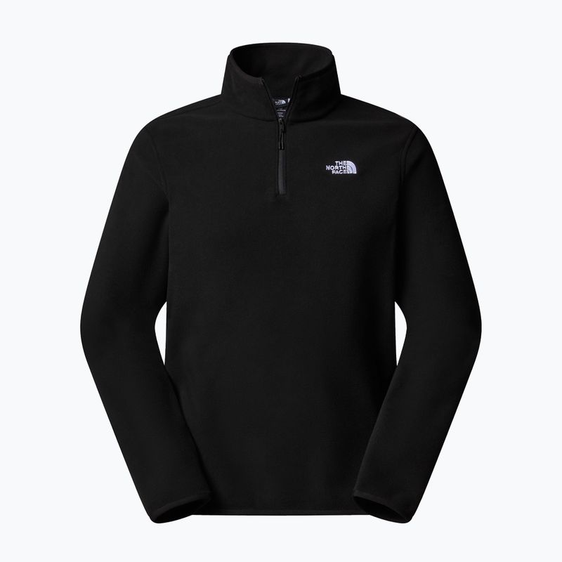 Men's fleece sweatshirt The North Face Glacier Fleece 1/4 Zip black 3