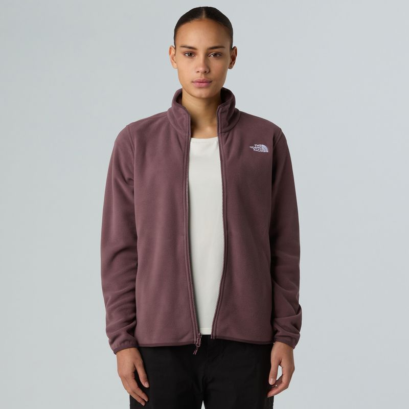 Women's fleece sweatshirt The North Face Glacier Fleece tawny quartz 4