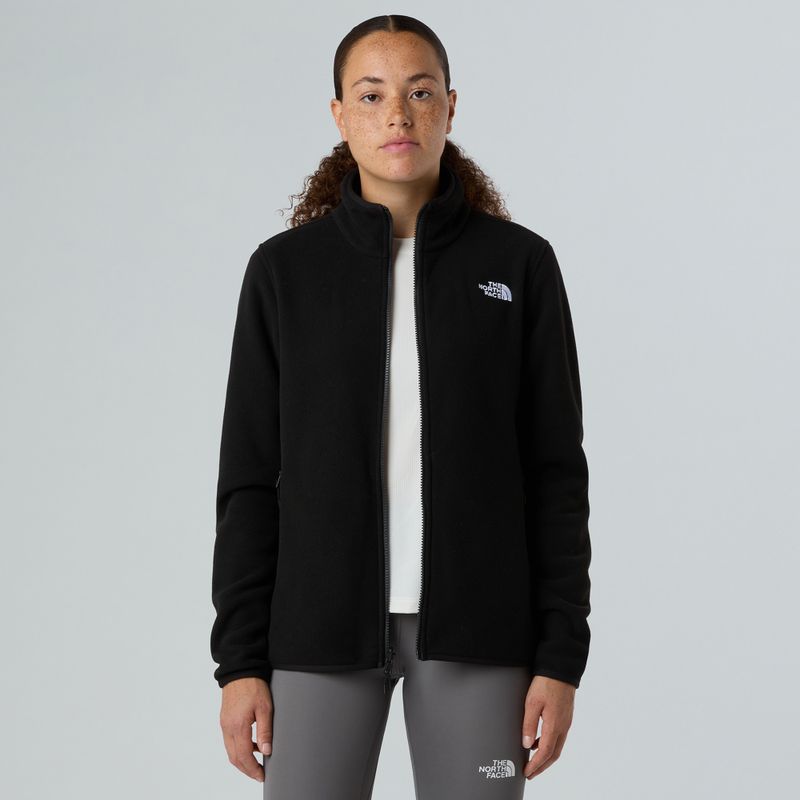 Women's fleece sweatshirt The North Face Glacier Fleece black 4