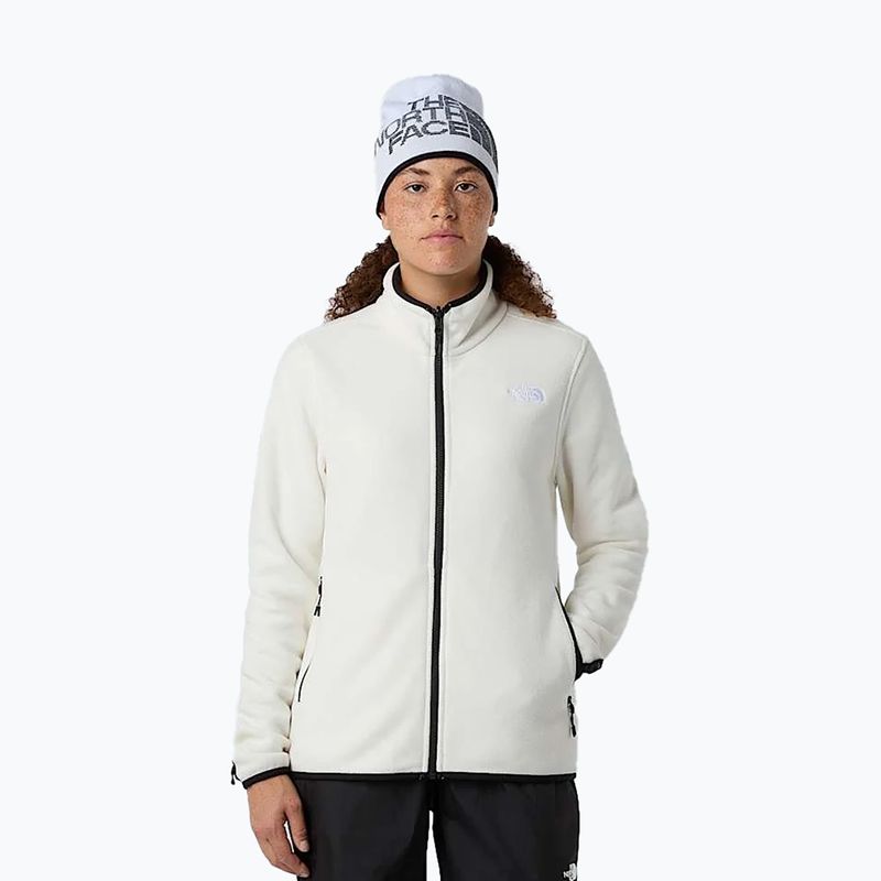 Women's fleece sweatshirt The North Face Glacier Fleece white dune 4