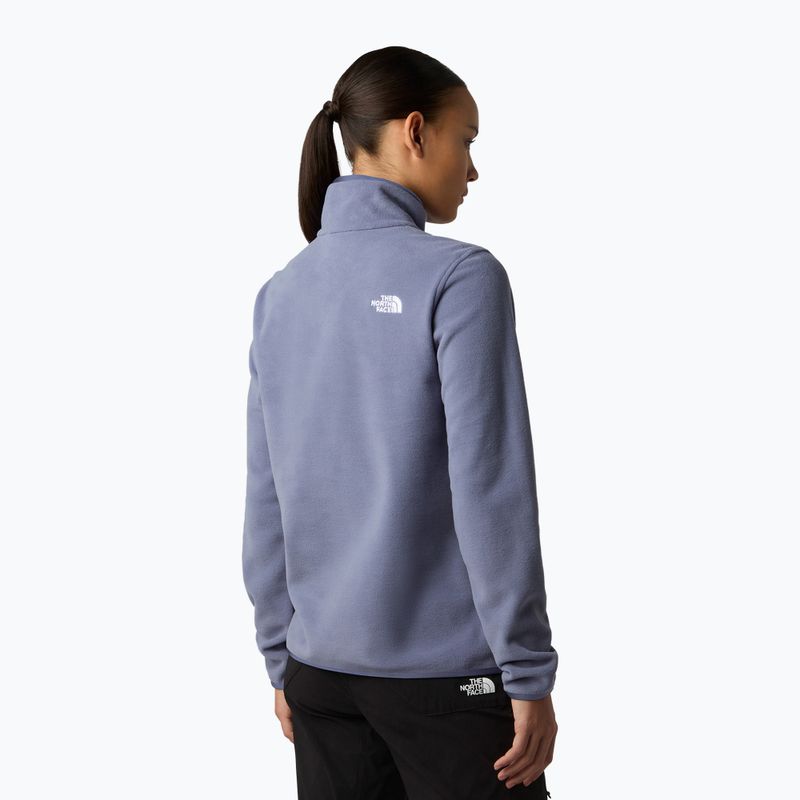 Women's fleece sweatshirt The North Face Glacier Fleece 1/4 Zip twilight galaxy 3