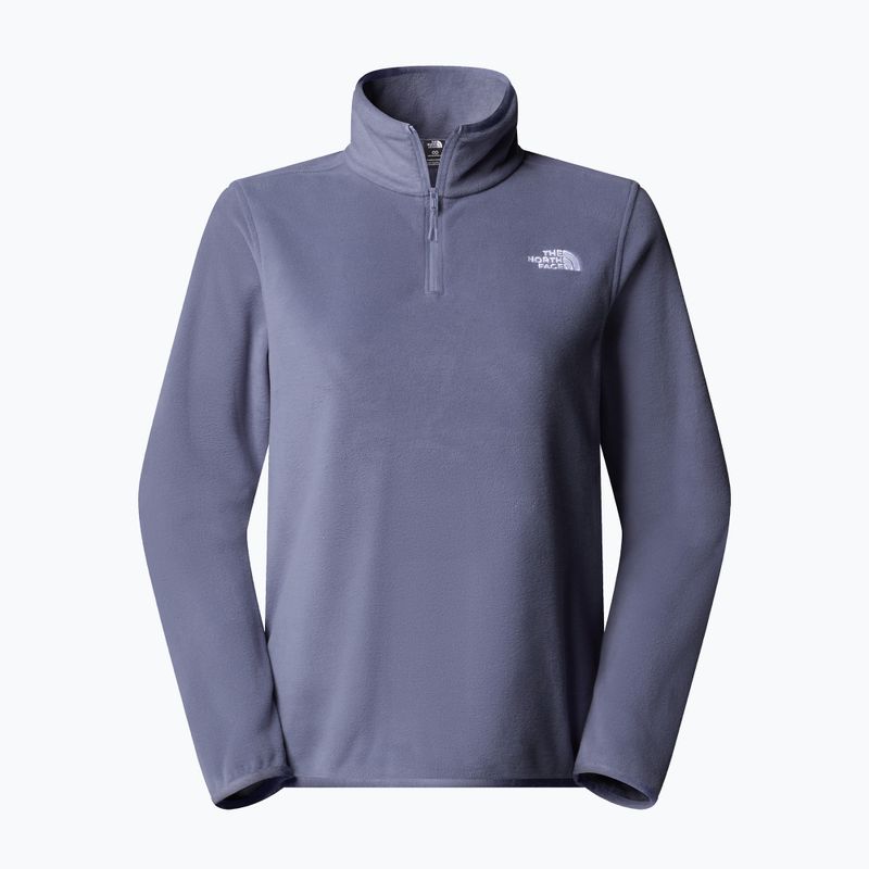Women's fleece sweatshirt The North Face Glacier Fleece 1/4 Zip twilight galaxy 4
