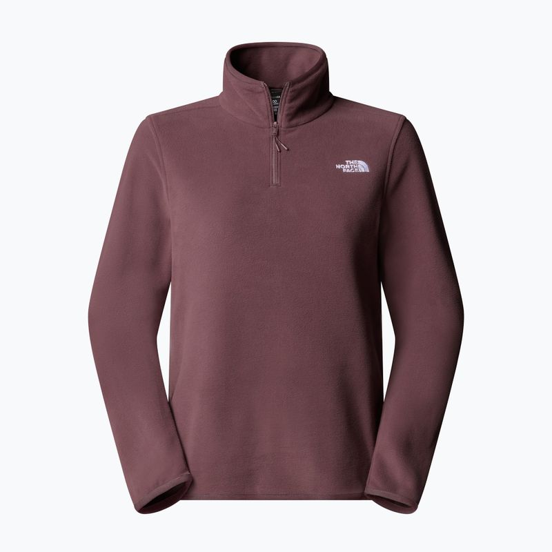Women's fleece sweatshirt The North Face Glacier Fleece 1/4 Zip tawny quartz 4