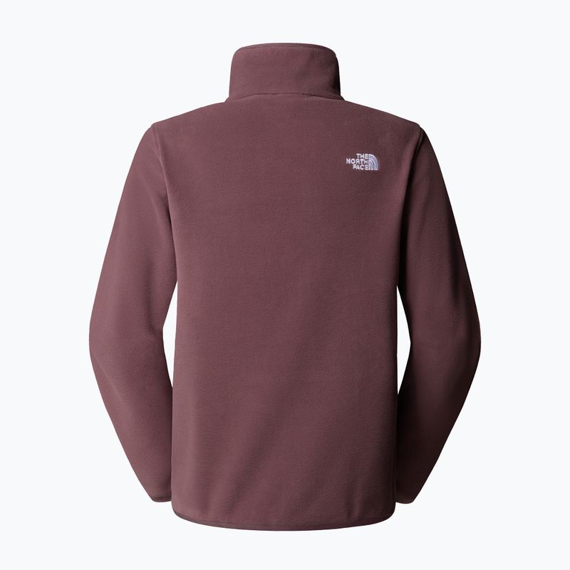 Women's fleece sweatshirt The North Face Glacier Fleece 1/4 Zip tawny quartz 5