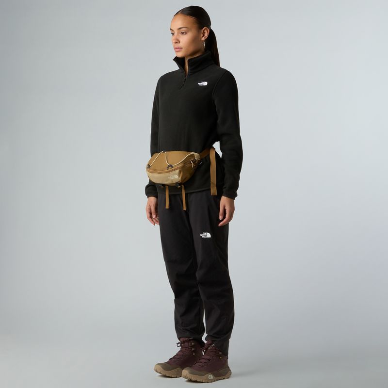 Women's fleece sweatshirt The North Face Glacier Fleece 1/4 Zip black 2