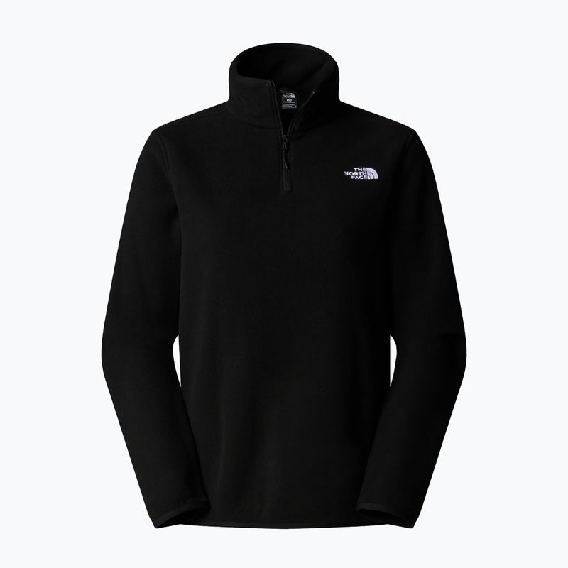 Women's fleece sweatshirt The North Face Glacier Fleece 1/4 Zip black 4