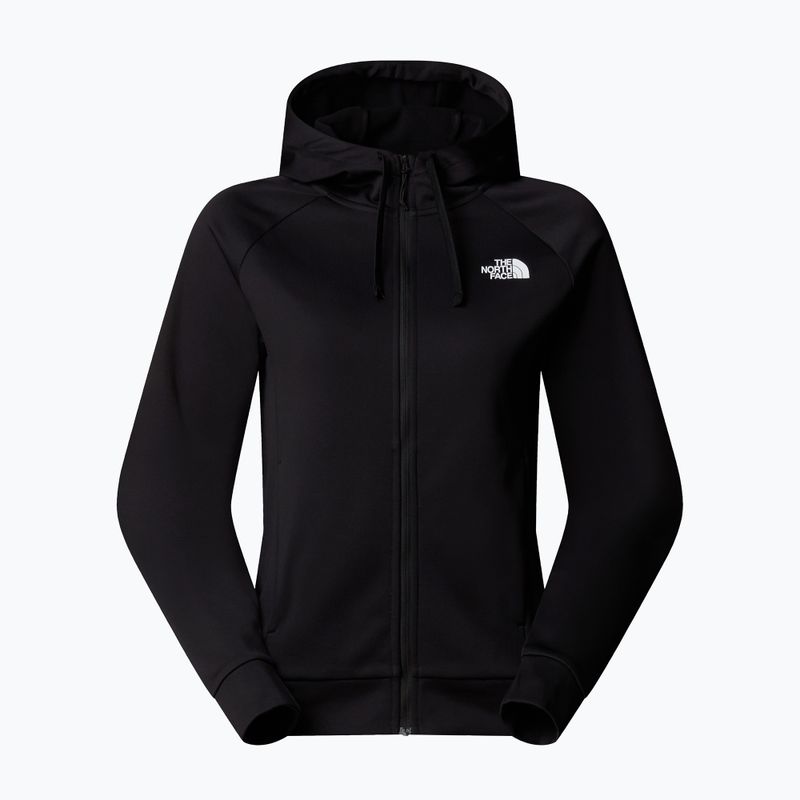 Women's sweatshirt The North Face Reaxion 2.0 Hooded Full Zip black heather 5