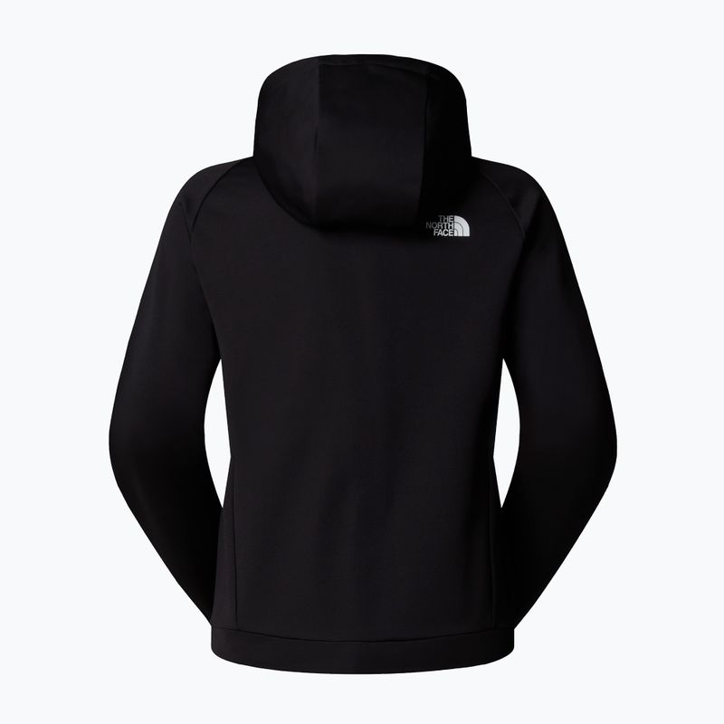 Women's sweatshirt The North Face Reaxion 2.0 Hooded Full Zip black heather 6
