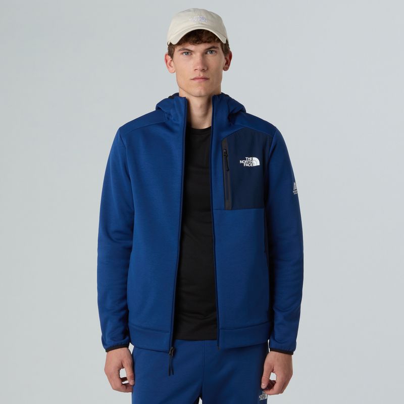 Men's sweatshirt The North Face Mountain Athletics Fleece Full Zip estate blue/summit navy 4