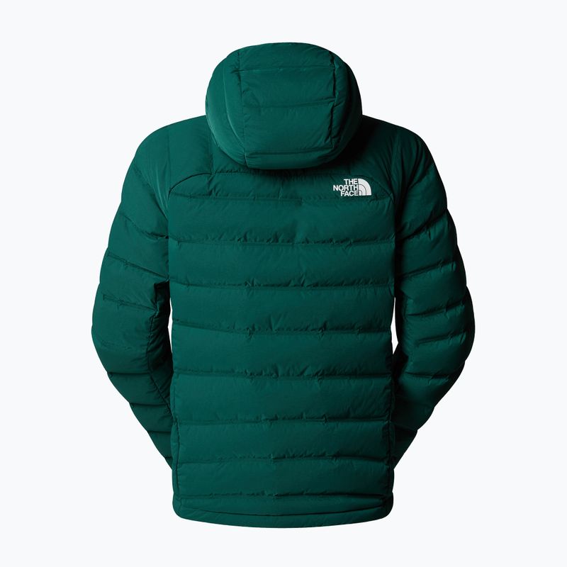Women's down jacket The North Face Abseil Stretch Down Hoodie hunter green 6