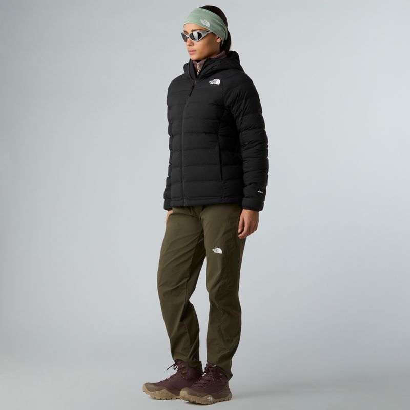 Women's down jacket The North Face Abseil Stretch Down Hoodie black 2