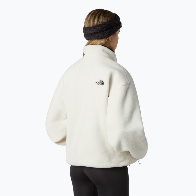 Women's jacket The North Face Yumiori Reversible black/white dune 3