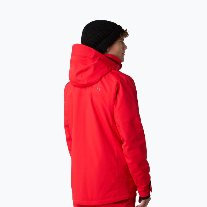 Men's ski jacket The North Face Chakal elevation red/black 3