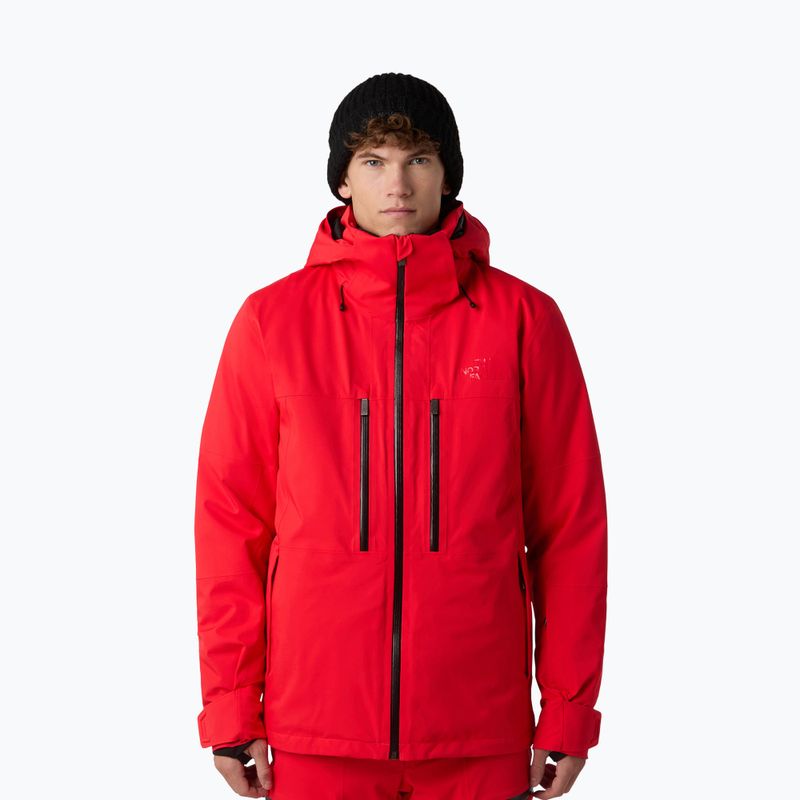 Men's ski jacket The North Face Chakal elevation red/black 4