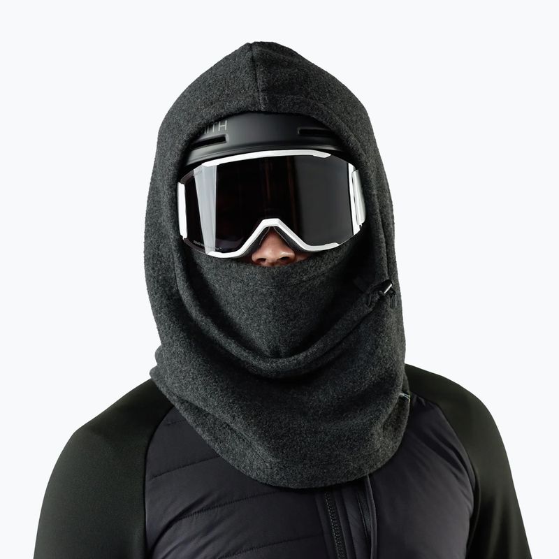 Women's balaclava Smartwool Second Cut Fleece Hood charcoal 3