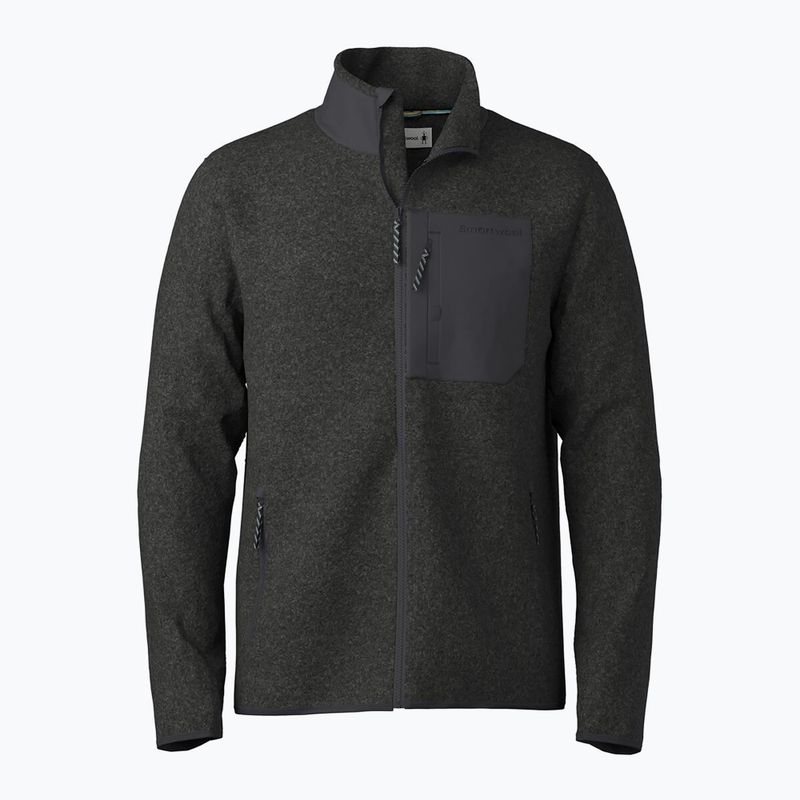 Men's sweatshirt Smartwool Secon Cut Fleece charcoal 3
