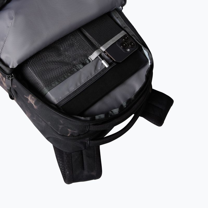 The North Face Jester 28 l black light refractions/black urban backpack 6