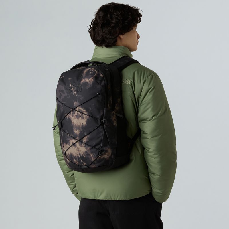 The North Face Jester 28 l black light refractions/black urban backpack 7