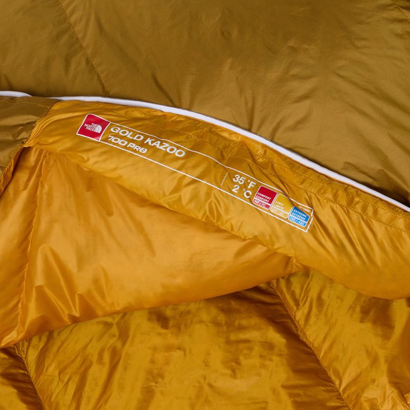 Sleeping bag The North Face Gold Kazoo citrine yellow 4