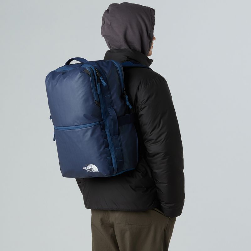 Men's urban backpack The North Face Base Camp Voyager Travel 35 l shady blue/summit navy 6