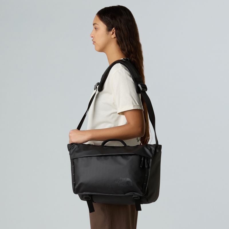 Men's laptop bag The North Face Base Camp Voyager Rolltop 12 l black/asphalt grey 6