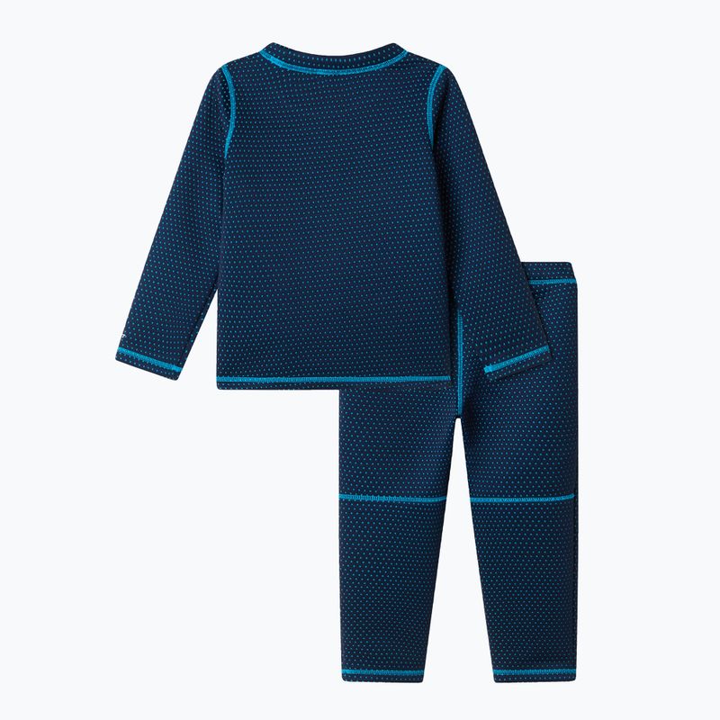 Children's thermal underwear set The North Face Dotknit Thermal summit navy/meridian blue 2