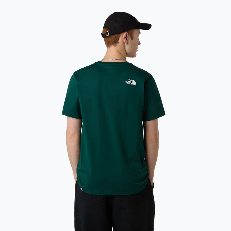 Men's T-shirt The North Face Simple Dome hunter green 3