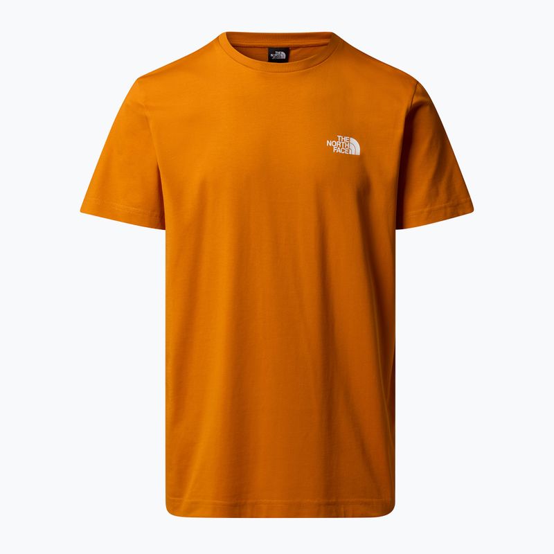 Men's T-shirt The North Face Simple Dome agate orange 4